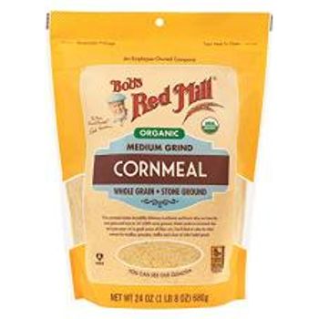 Bob's Red Mill Organic Medium Grind Cornmeal 680g