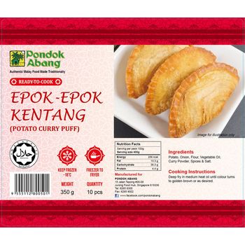 Pondok Abang Epok Epok Kentang 350g