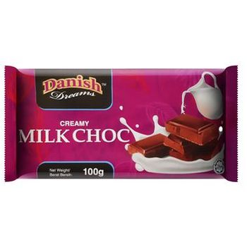 Danish Dreams Milk Chocolate Bar 100g