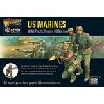 Blot Action US Marines Pacific Theater 1 56 WWII Military Wargaming Figures Plastic Model Kit