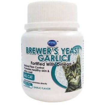 Petpal Brewer's Yeast Garlic Plus Omega 3 For Cat 90g