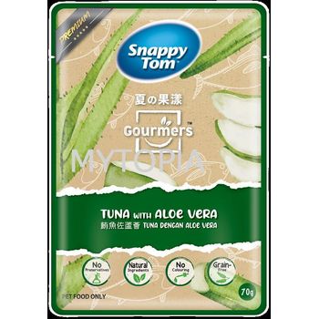 Snappy Tom Gourmers Tuna With Aloe Vera 70g