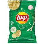 Lay's Potato Chips, Sour Cream and Onion 170g