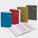 Campap Premium F5 3 Column Numbering Hard Cover Book 128 Pages CA3126