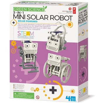 4M Green Science 3 in 1 Mini Solar Robot