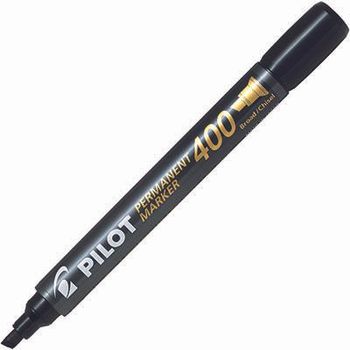 Pilot Permanent Marker Chisel 4.0mm Black