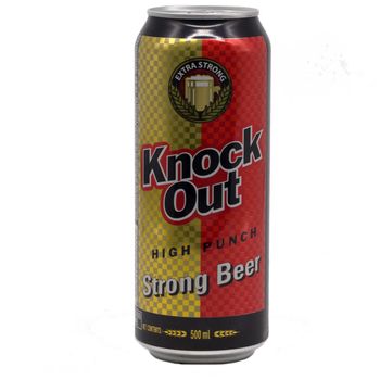 Knock Out Strong Can Beer 500ml