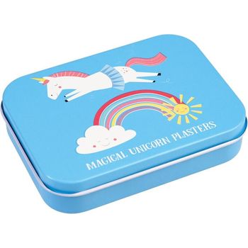 Rex London Medical Plasters In Tin Magical Unicorn