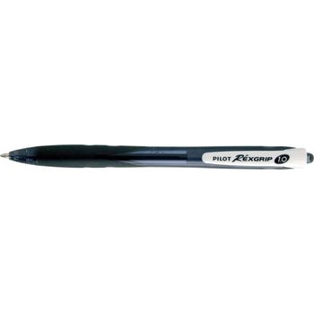 Pilot Rexgrip Retractable Ballpoint 1.0mm Black