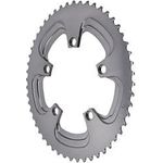absoluteBLACK Chainring Oval 110/5BCD 2x Winter 52T Grey