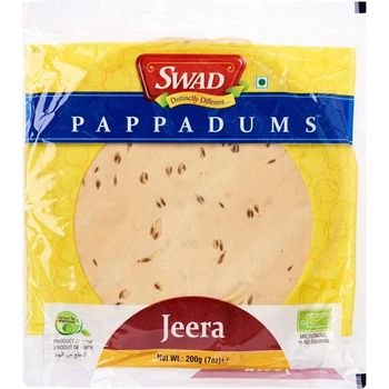 Swad Jeera Papad 200g