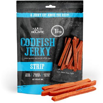 Absolute Holistic Codfish Jerky Strip Dog Treats 100g