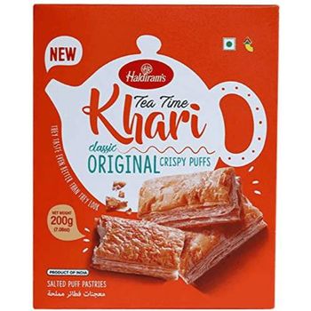 Haldiram's khari classic Orginal Crispy Puffs 200g