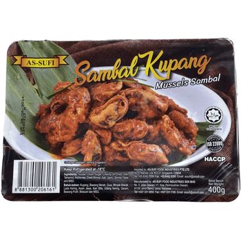 As-Sufi Sambal Kupang 400g