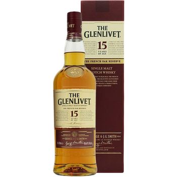 Glenlivet 15YO French Oak Single Malt Scotch Whisky 700ml