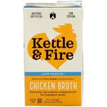 Kettle & Fire Organic Low Sodium Chicken Broth 907g