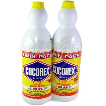 Cocorex Twin Pack Bleach Lemon Fresh 2 x 1L