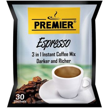 Premier 3 in 1 Instant Coffeemix Espresso 30pcs 540g