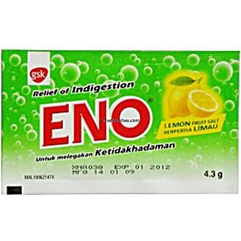 Eno Cooling Fruit Salt Lemon Flavoured 5g