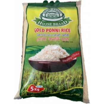 House Brand Gold Ponni Rice 5kg