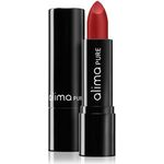 Alima Pure Velvet Lipstick clean Beauty Bnib In Stella Deep Vampy Red 4g