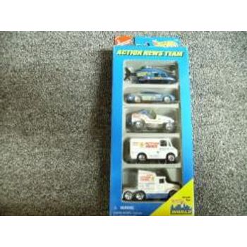Hot Wheels Action News Team Gift Pack #17456