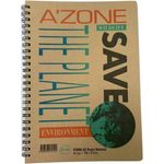 A'zone Save The Planet Ring Notebook A5