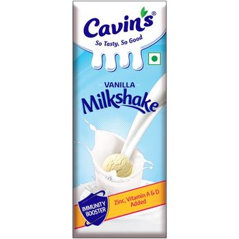 Cavins Vanilla Milkshake 180ml