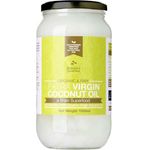 Natures Superfoods Organic Extra Virgin Coconut Oilglassjar 1L