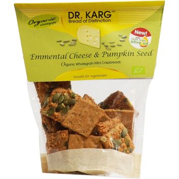Dr. Karg Organic Emmental Cheese Pumpkin Seed Snack Bites 110g