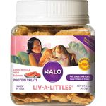 Halo Liv-A-Littles Freeze-Dried Wild Salmon Protein Treats 45g
