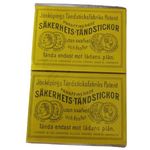 Satvik Sakerhets Tandstickor Wood Safety Match Sticks Box 10s