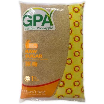 Gpa Sugar 100 Natural Raw Sugar 1kg
