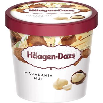 Haagendazs Macadamia Nut Ice Cream Mini Cup 81g