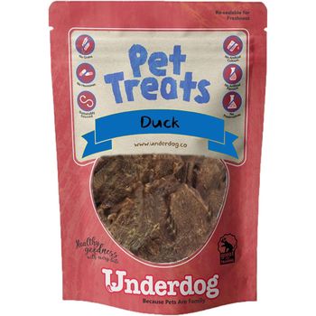 Underdog Duck Air Dried Dog Treats 80g