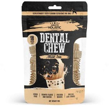 Absolute Holistic Dog Grain-Free Dental Chew Milk Tea Petite 160g