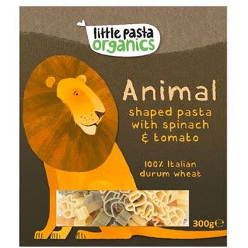 Little Pasta Organics - Shaped Pasta, Animal Pasta (300g x 2)