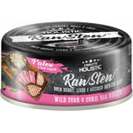 Absolute Holistic Raw Stew Wild Tuna And Quail Egg Grain-Free Canned Cat And Dog Food 80g