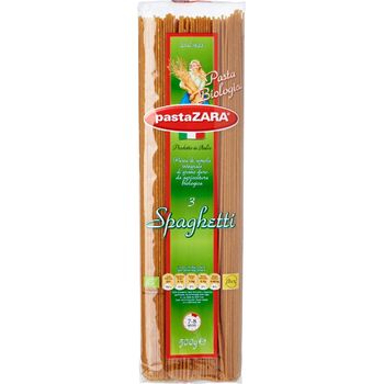Pasta Zara Italian Organic Wholemeal Spaghetti No 3 500g