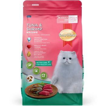 Smart Heart Adult Cat Food Tuna And Shrimp 480g