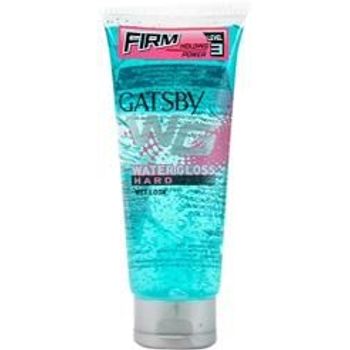 Gatsby Water Gloss Hard Hair Gel Blue 100g Ship From India