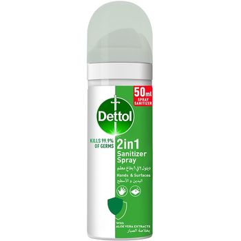 Dettol 2 in 1 Sanitizer Spray Original 50ml