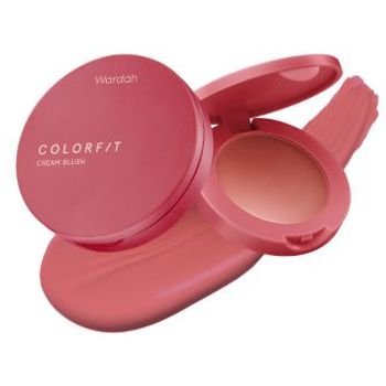 Wardah Colorfit Cream Blusher 01 Sand Coral
