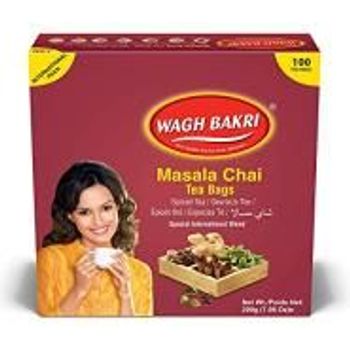 Wagh Bakri Masala Tea Bags 200g