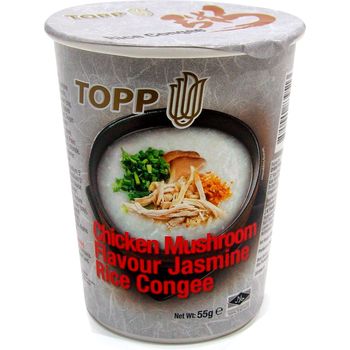 Topp Jasmine Rice Congee Chicken Mushroom 55g