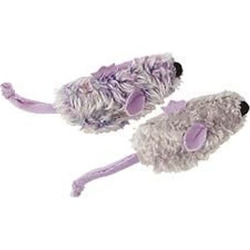 Kong Refillables Catnip Purple And Frosty Mice Cat Toy Purple 60g