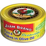 Ayam Brand Tuna Flakes In Olive Oil Premium 150g