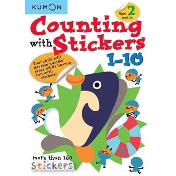 Kumon Counting With Stickers 1 To 10