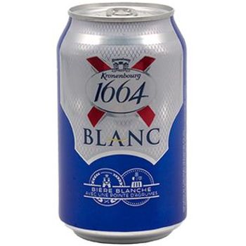 Kronenbourg 1664 Blanc Wheat Beer Can 320ml