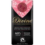 Divine Chocolate Chocolate Bar Dark Pink Himalian Salt 85g